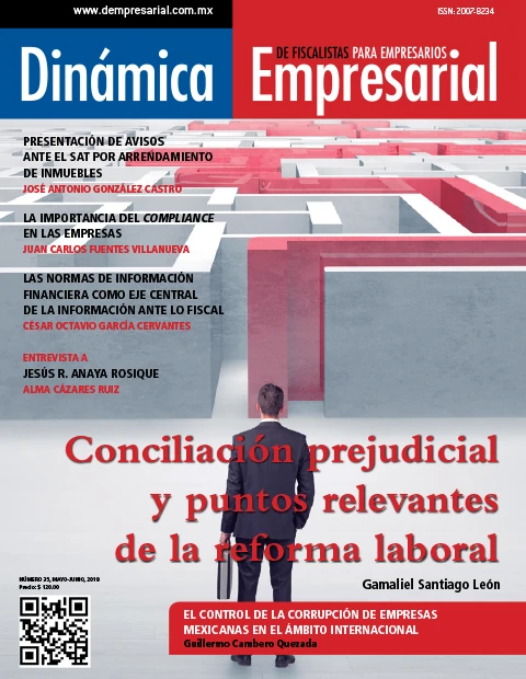 Dinámica Empresarial EDICIÓN MAYO-JUNIO 2019 | Año 6, Num. 35